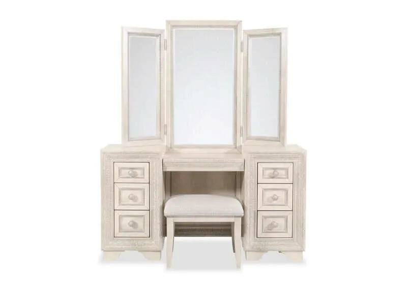 Camila Three-Piece Vanity Set