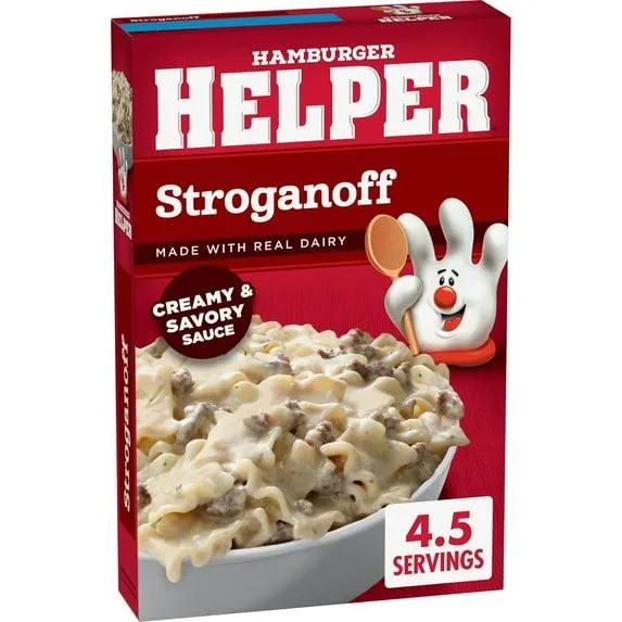 Hamburger Helper Pasta Stroganoff, 6.4 oz Box