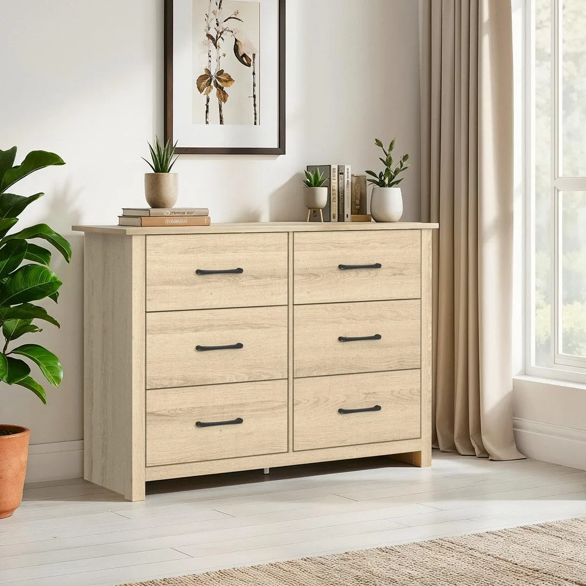 Walter 6-Drawer Double Dresser