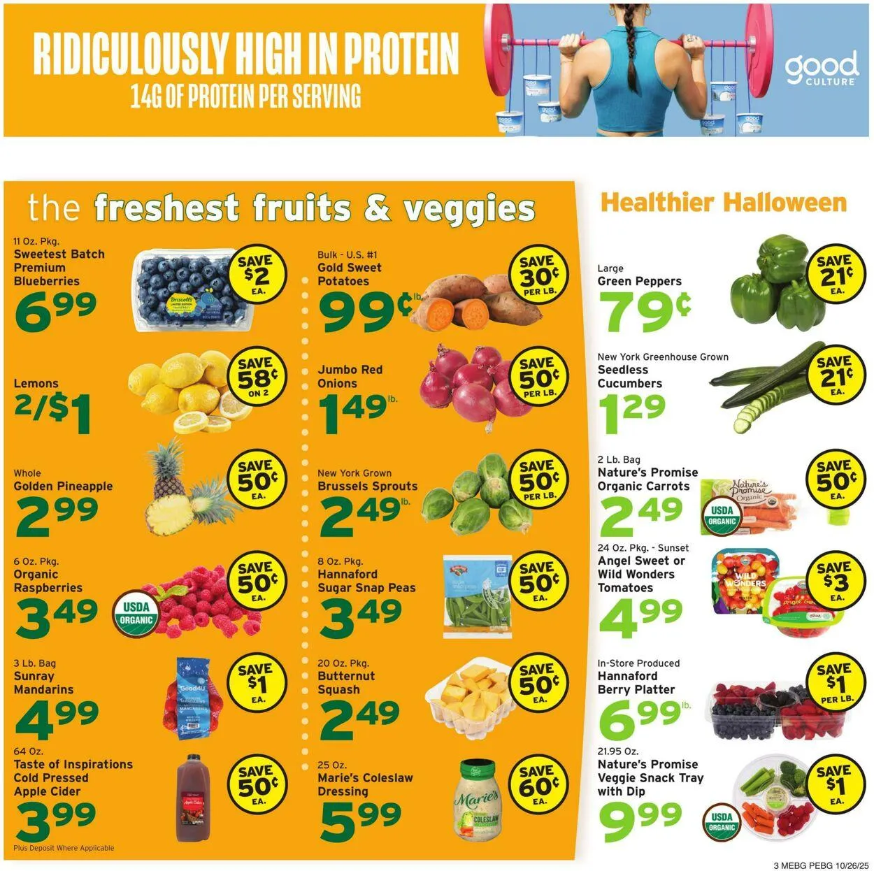 Weekly ad Hannaford Current weekly ad from October 26 to November 1 2025 - Page 3
