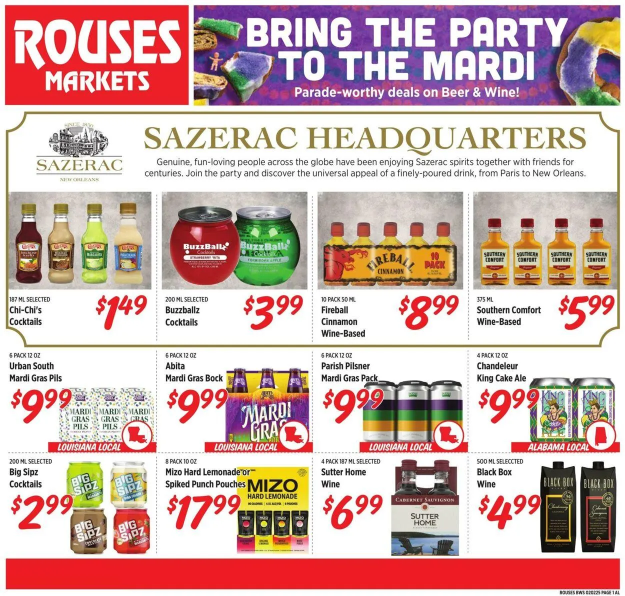 Weekly ad Rouses Current weekly ad from January 29 to February 26 2025 - Page 1