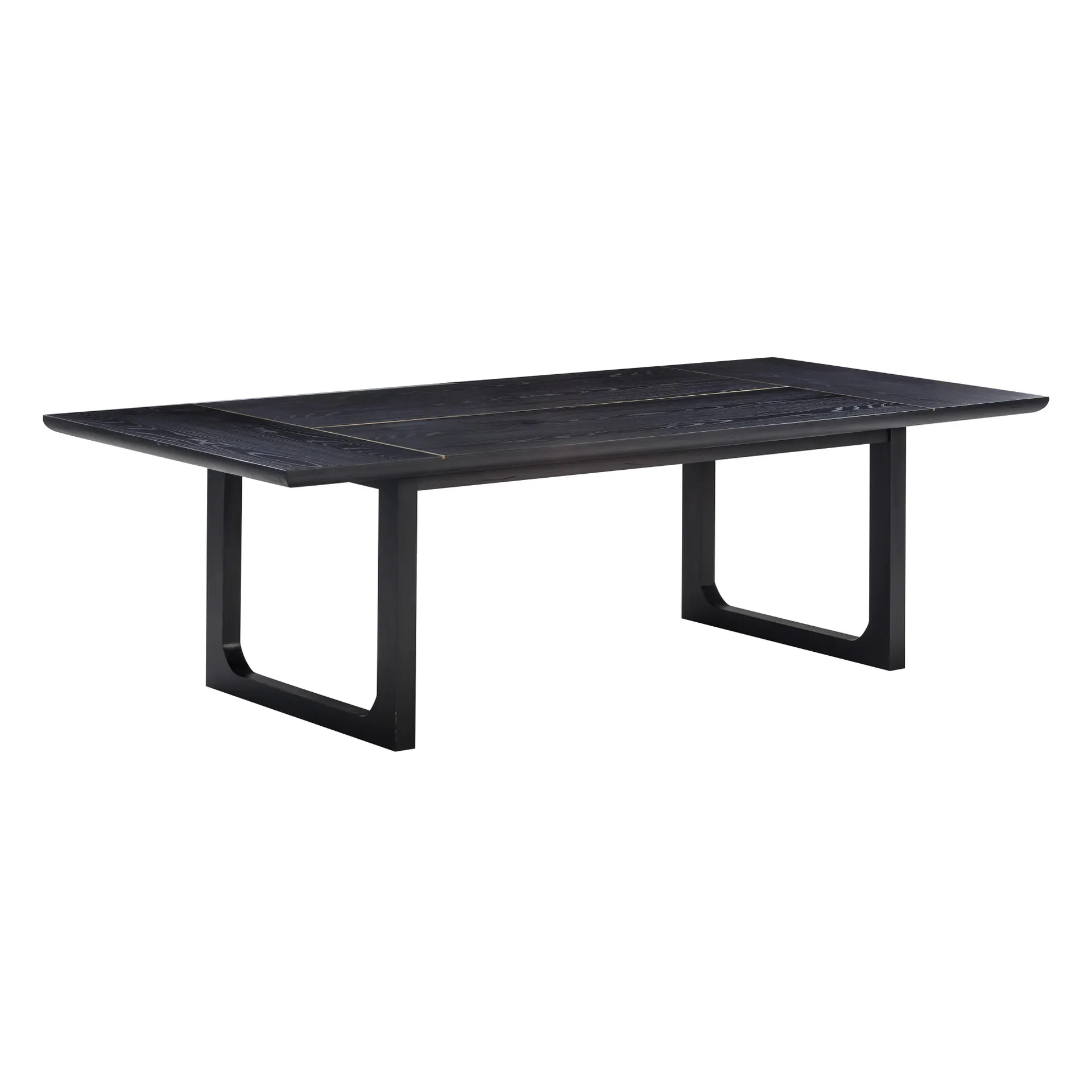 Shiloh 102" Black Ash Rectangular Dining Table