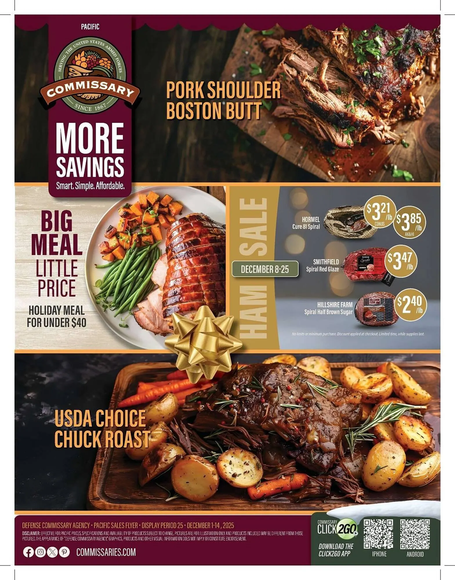 Weekly ad Commissary weekly ad from December 1 to December 14 2025 - Page 1