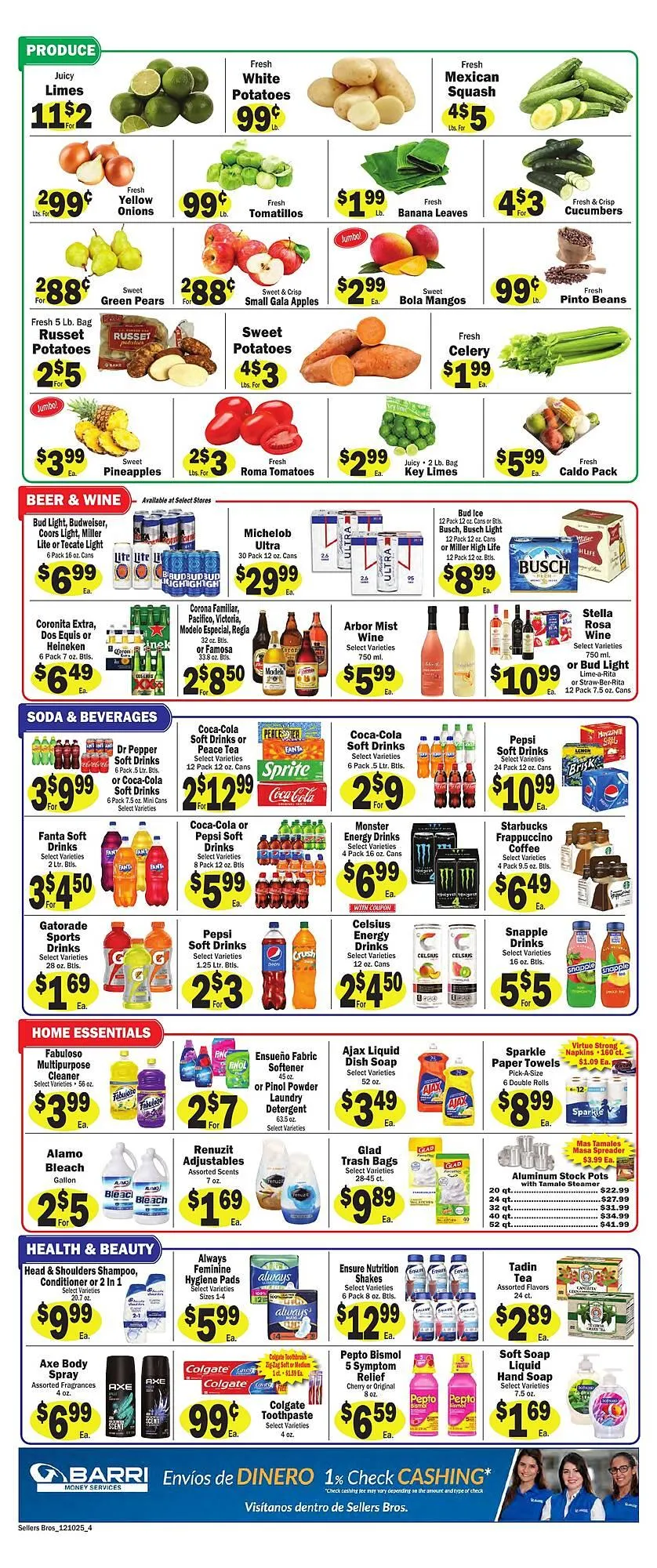 Weekly ad Sellers Bros weekly ad from December 10 to December 16 2025 - Page 4