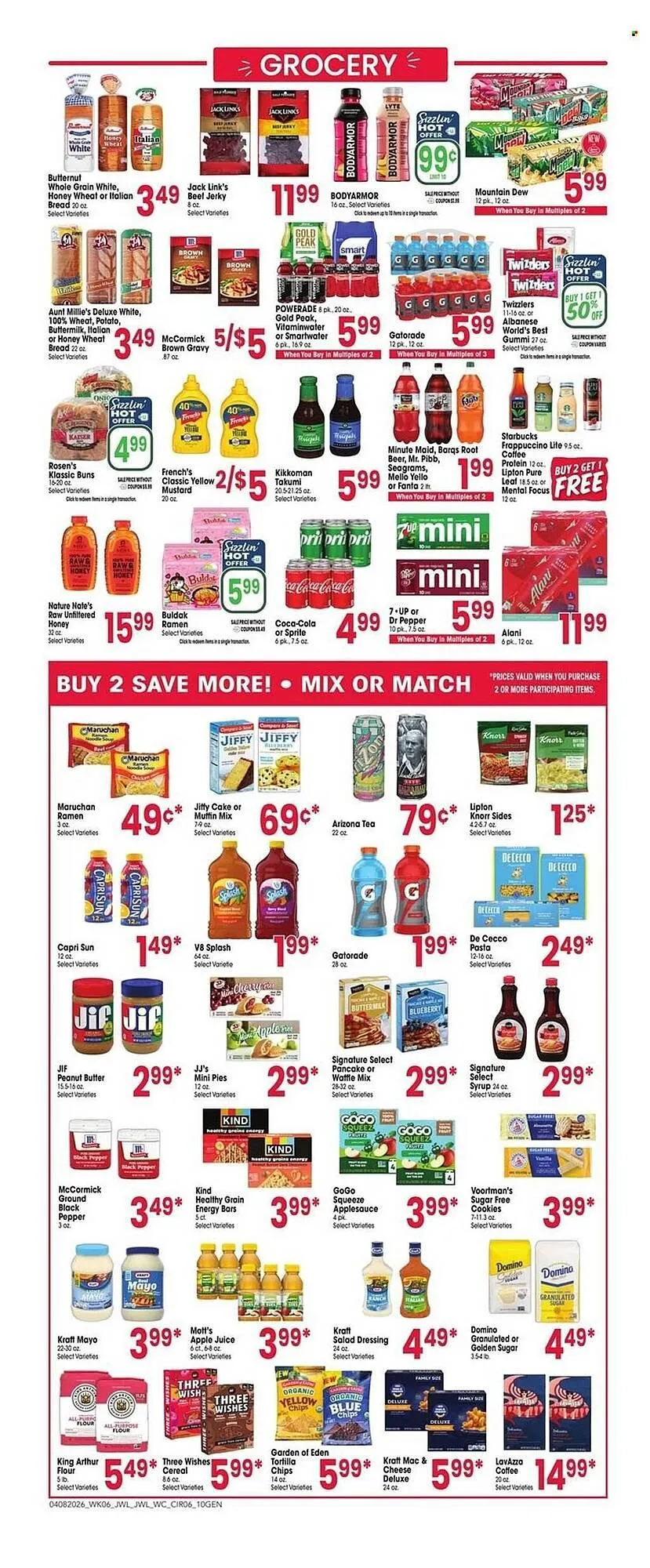 Weekly promotion Jewel-Osco weekly ad spanning from April 8 to April 14 2026 - Page 6 for Catalogue 365