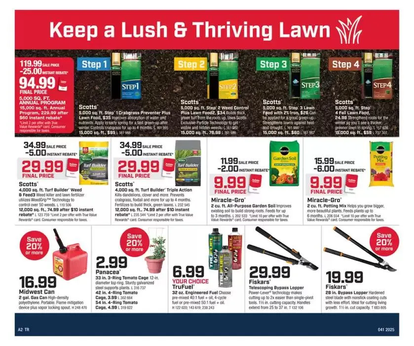 Weekly ad True Value Sale 41 from April 4 to April 21 2025 - Page 2
