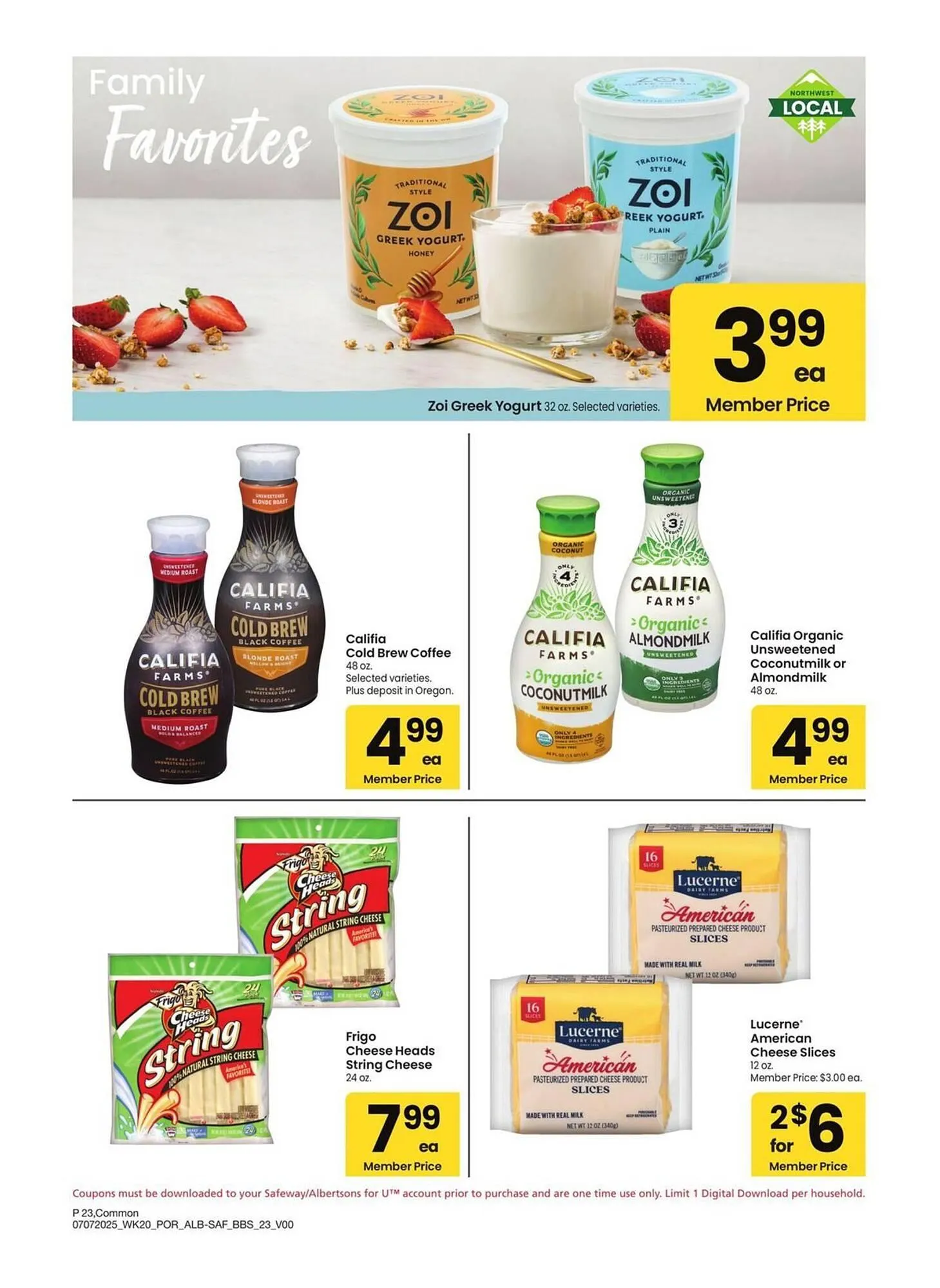 Weekly ad Albertsons Weekly Ad from July 7 to August 3 2025 - Page 23