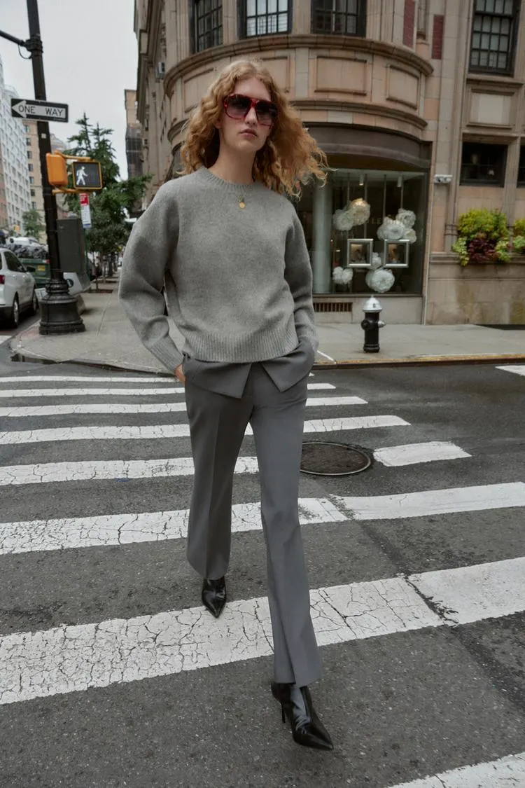 SLIT FLARE PANTS
