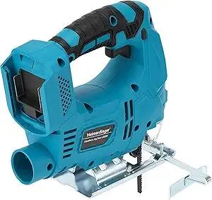 Cordless Jig Saw witout Battery - Brushless Electric Jigsaw Tool with 0°-45° Bevel Cuts, 4 Orbital Settings for Straight, Curve, and Circle Cutting | Lightweight & Powerful Design (Jiasaw Tool)