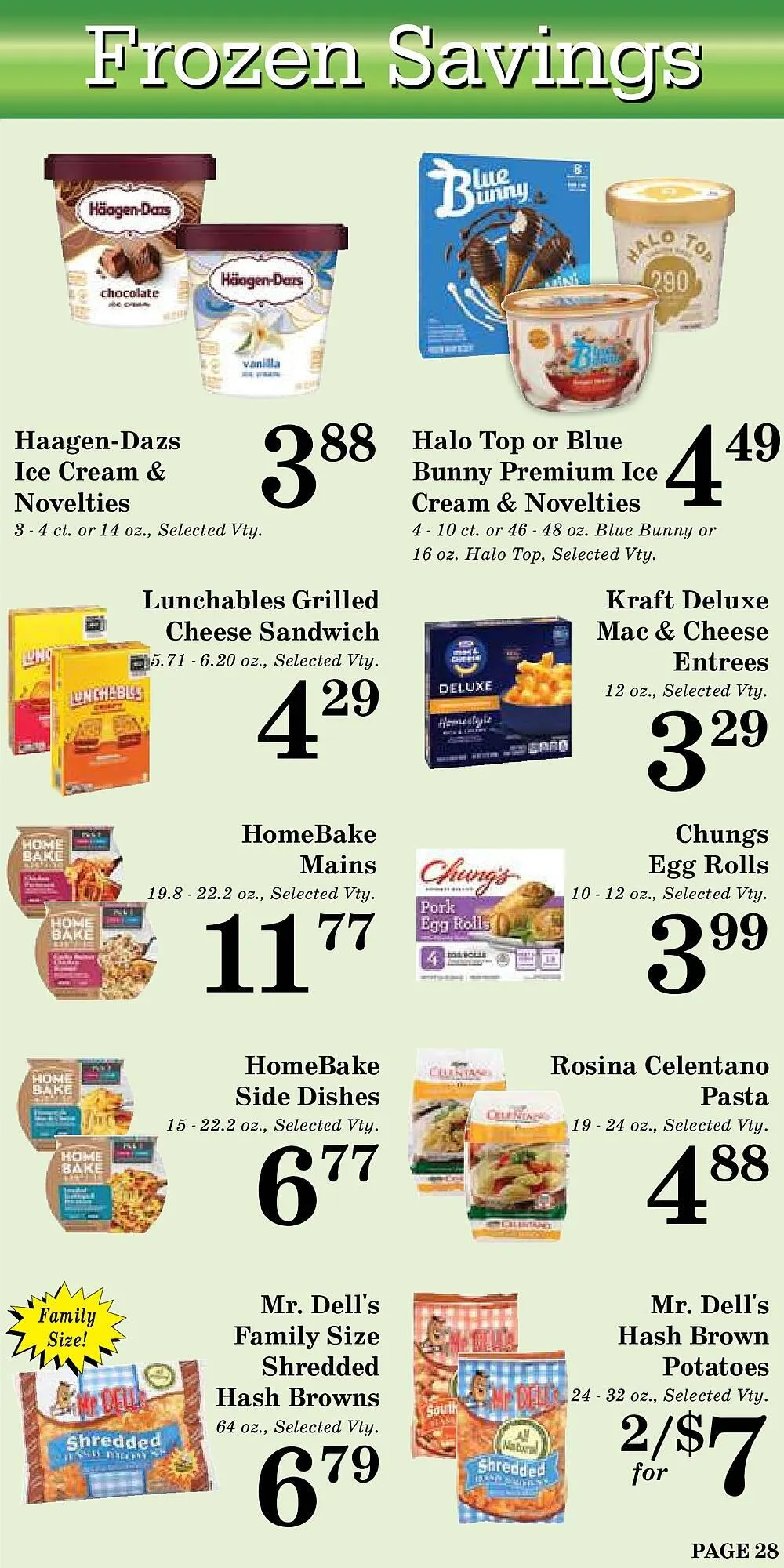 Weekly promotion Harvest Foods weekly ad spanning from September 3 to September 30 2025 - Page 29 for Catalogue 365