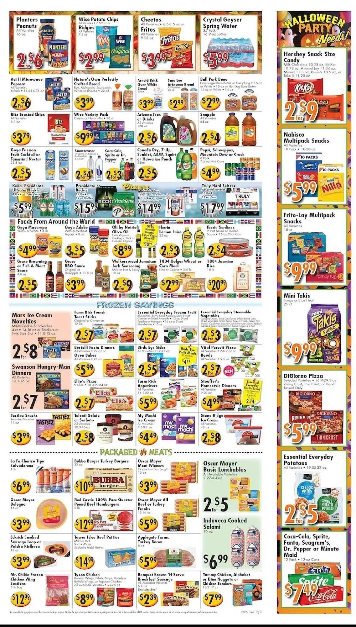 Weekly ad Ideal Food Basket circular from October 24 to October 30 2025 - Page 3