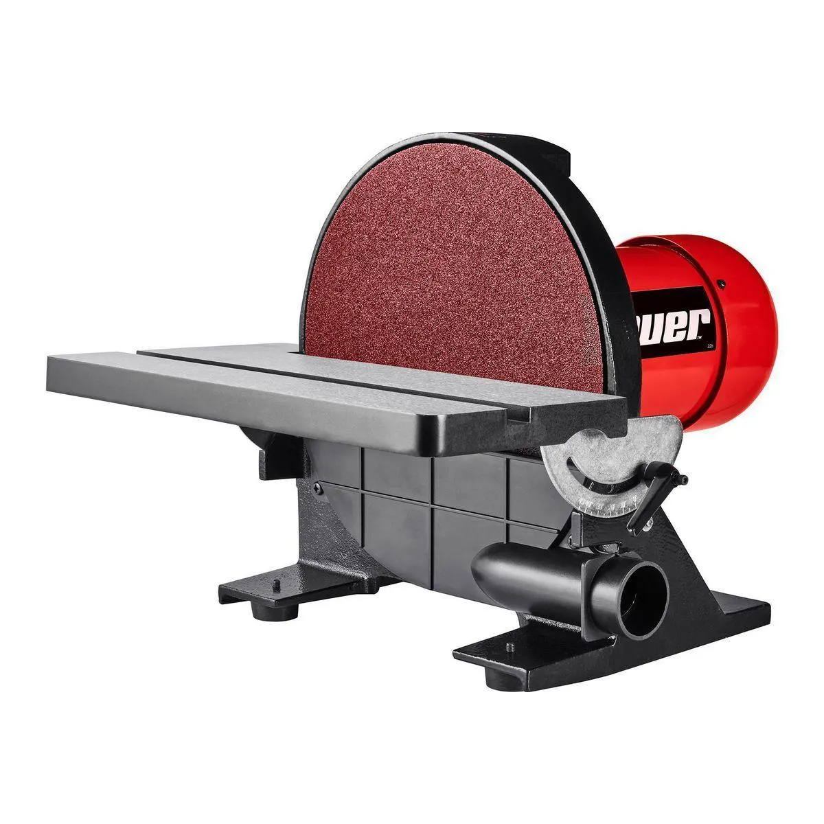 BAUER 12 in., 1-1/4 HP Disc Sander