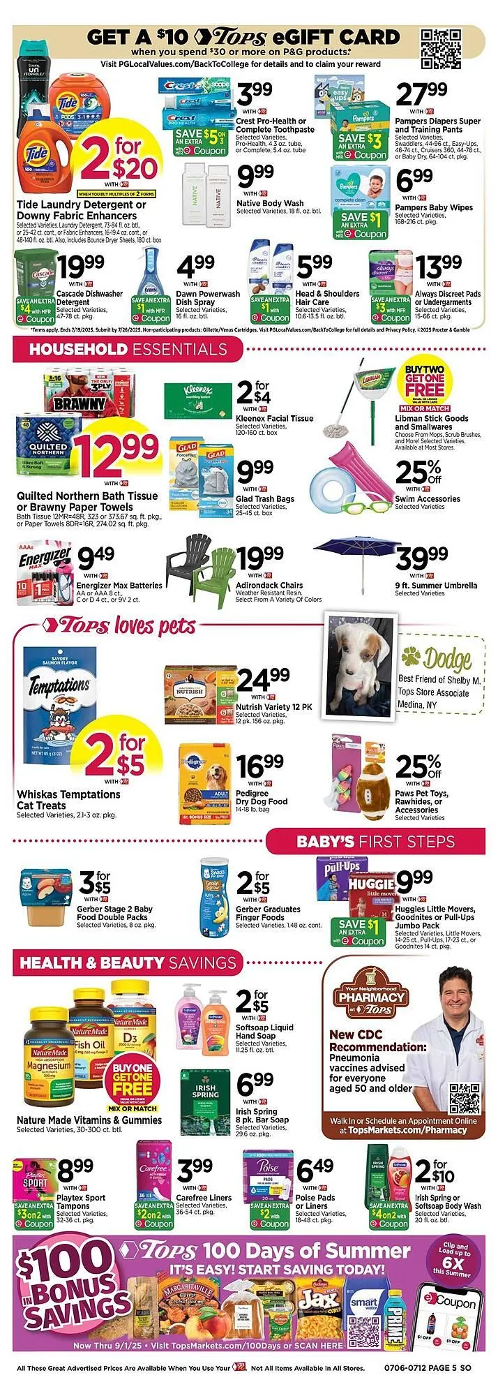 Weekly ad Tops Weekly Ad from July 6 to July 12 2025 - Page 5