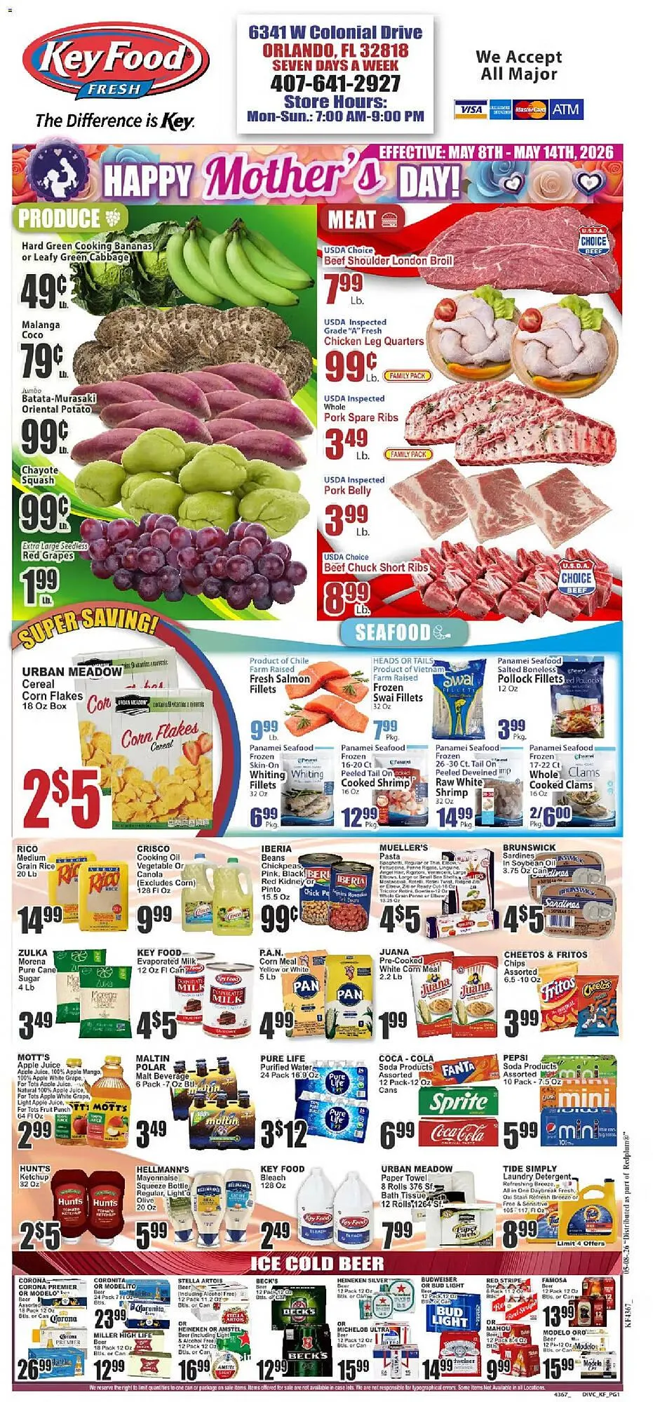 Weekly ad Key Food circular from May 8 to May 14 2026 - Page 1