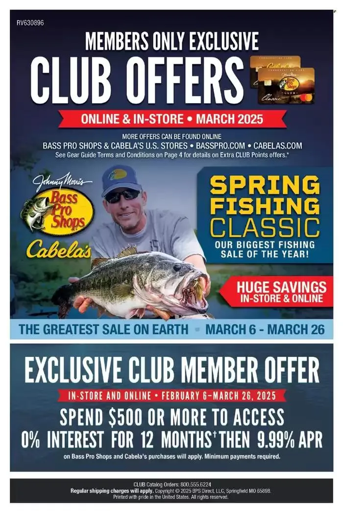 Weekly ad Cabela's Weekly ad from March 1 to March 31 2025 - Page 1