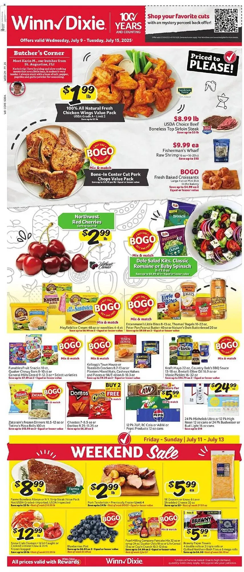 Winn Dixie Weekly Ad - 1