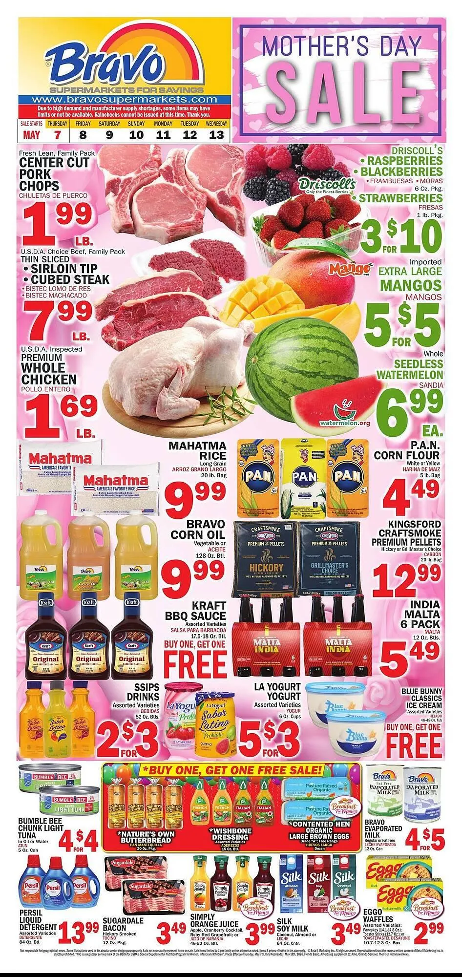 Weekly ad Bravo Supermarkets weekly ad from May 7 to May 13 2026 - Page 1