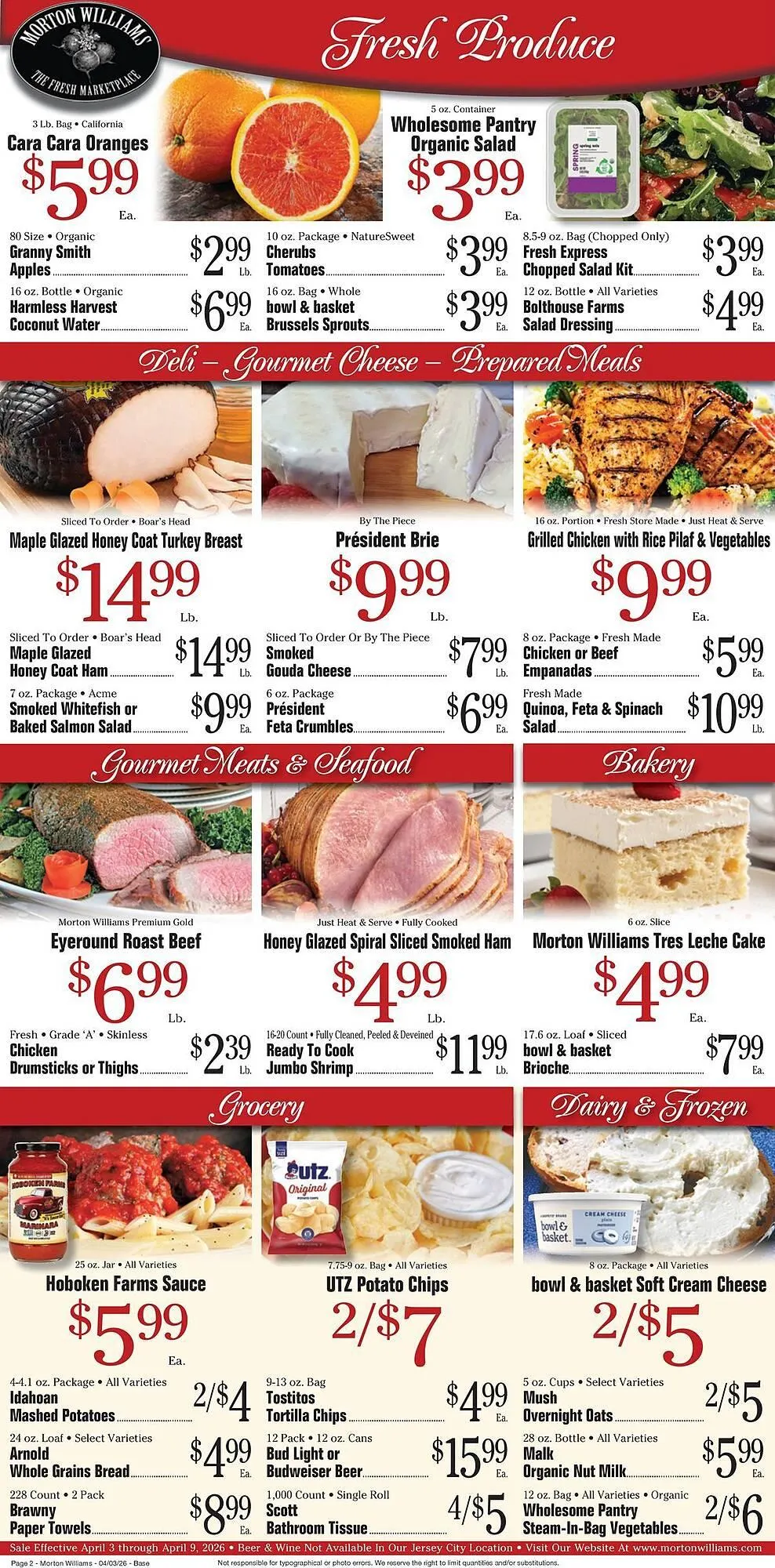 Weekly ad Morton Williams weekly ad from April 3 to April 9 2026 - Page 2