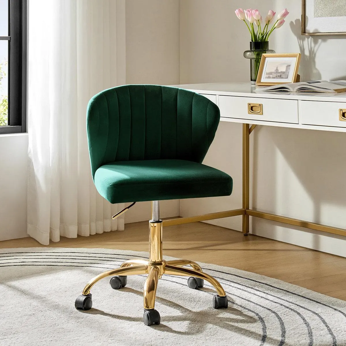 Euclid Ergonomic Task Chair with Tufted Back