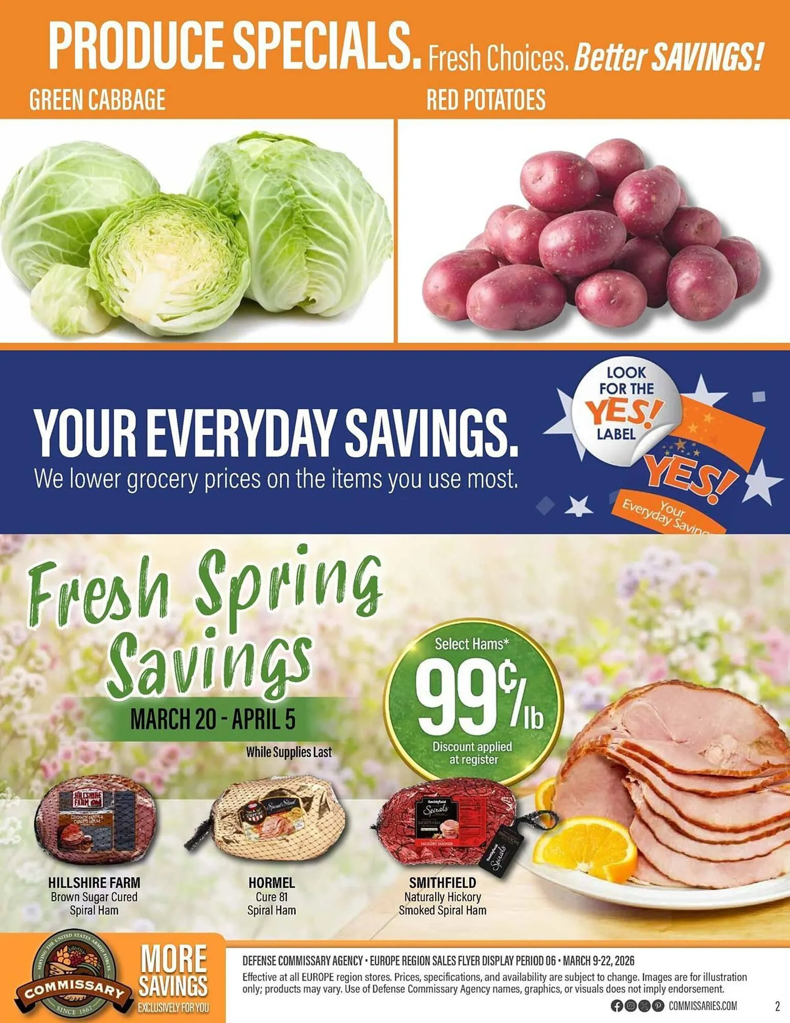 Weekly ad Commissary weekly ad from March 9 to March 22 2026 - Page 2