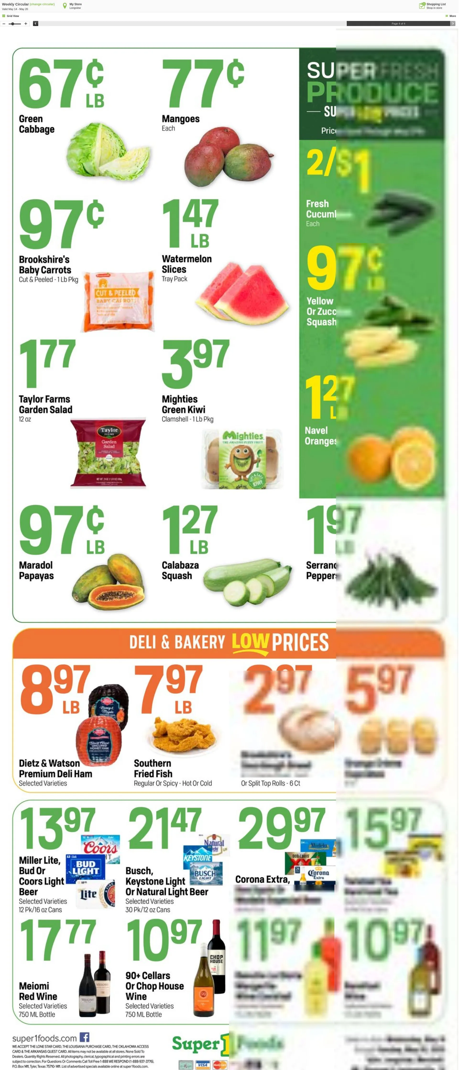 Weekly ad Super1Foods from May 14 to May 20 2025 - Page 4