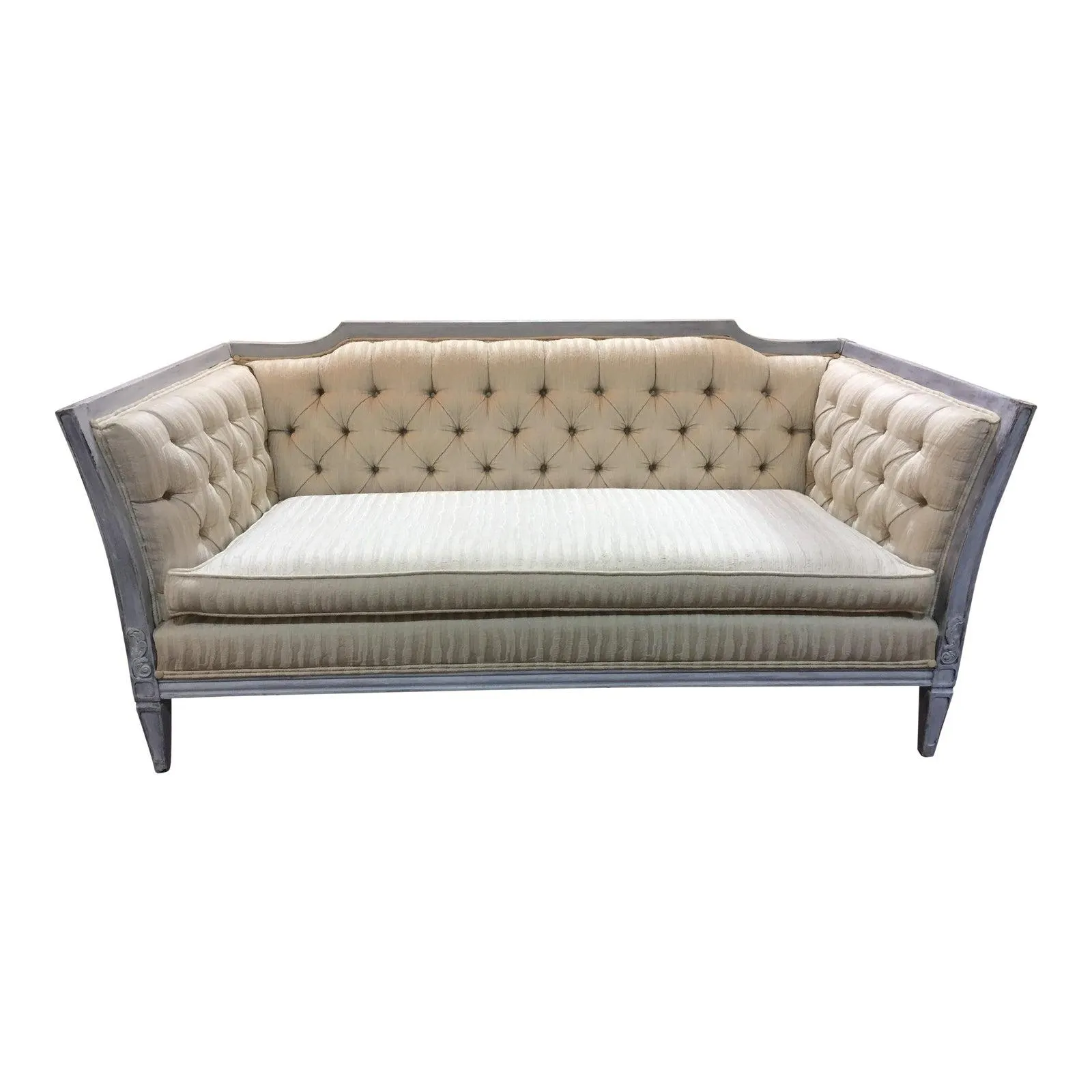 Late 20th Century Vintage Custom Swedish Gustavian Style Sofa