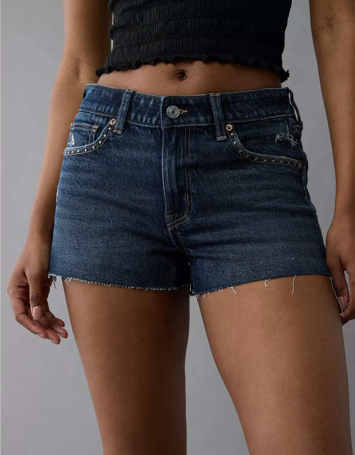 AE Stretch Denim Perfect Shortie