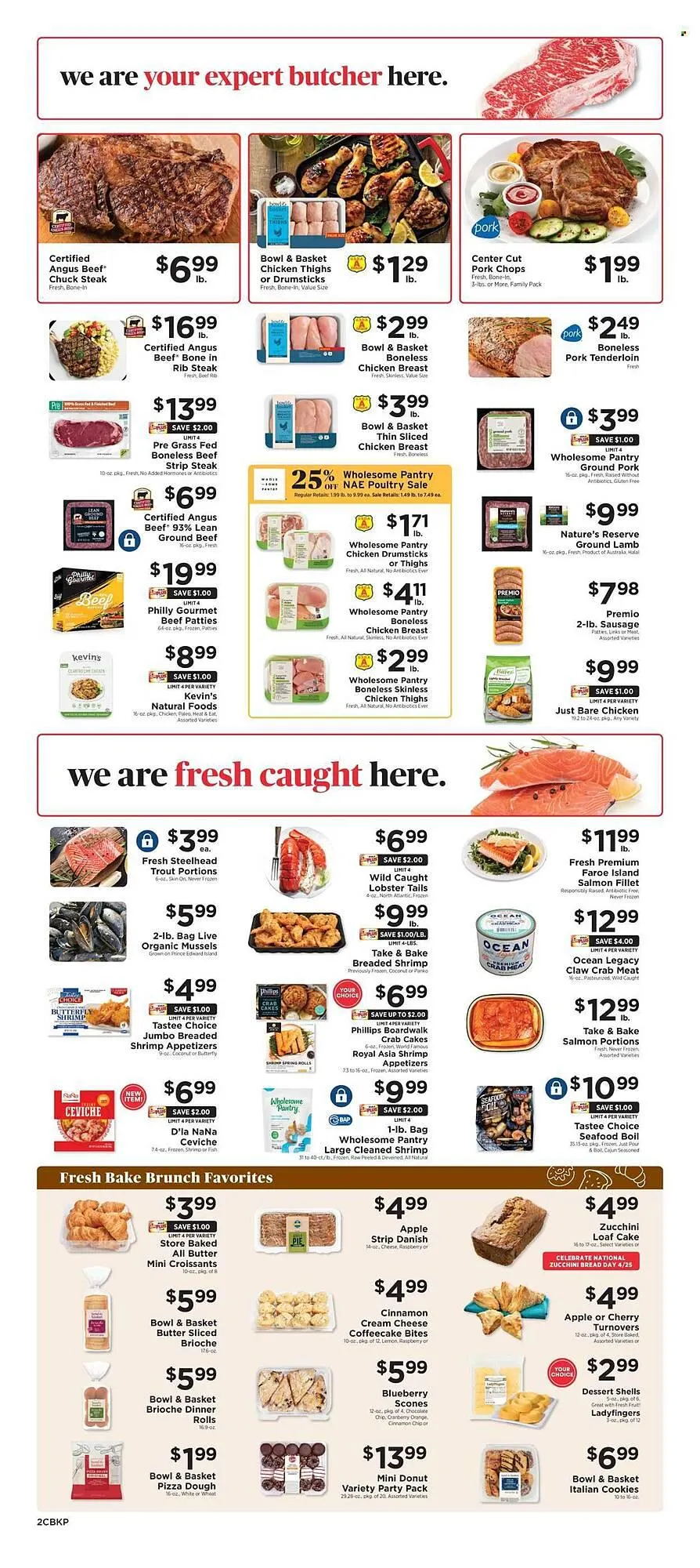 Weekly promotion ShopRite flyer spanning from April 19 to April 25 2026 - Page 3 for Catalogue 365