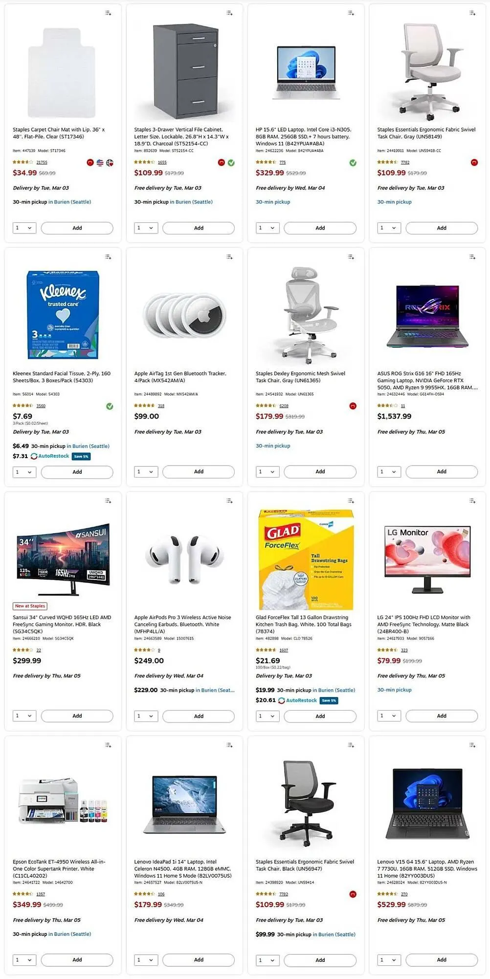 Weekly ad Staples weekly ad from March 3 to March 16 2026 - Page 7