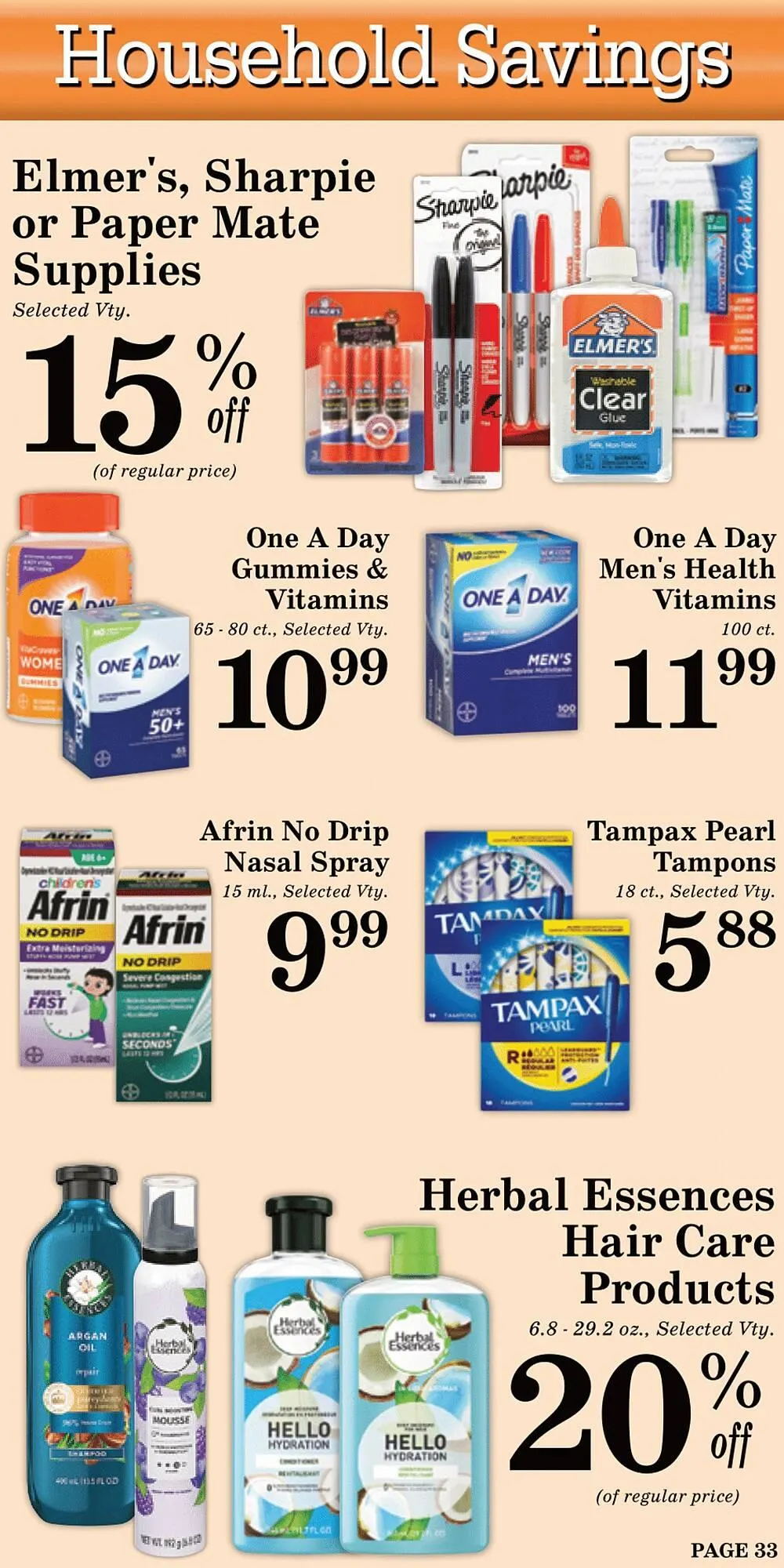 Weekly ad Harvest Foods weekly ad from December 3 to December 30 2025 - Page 34