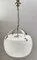 Large White Hanging Lamp attributed to Vico Magistretti for Artemide, 1962