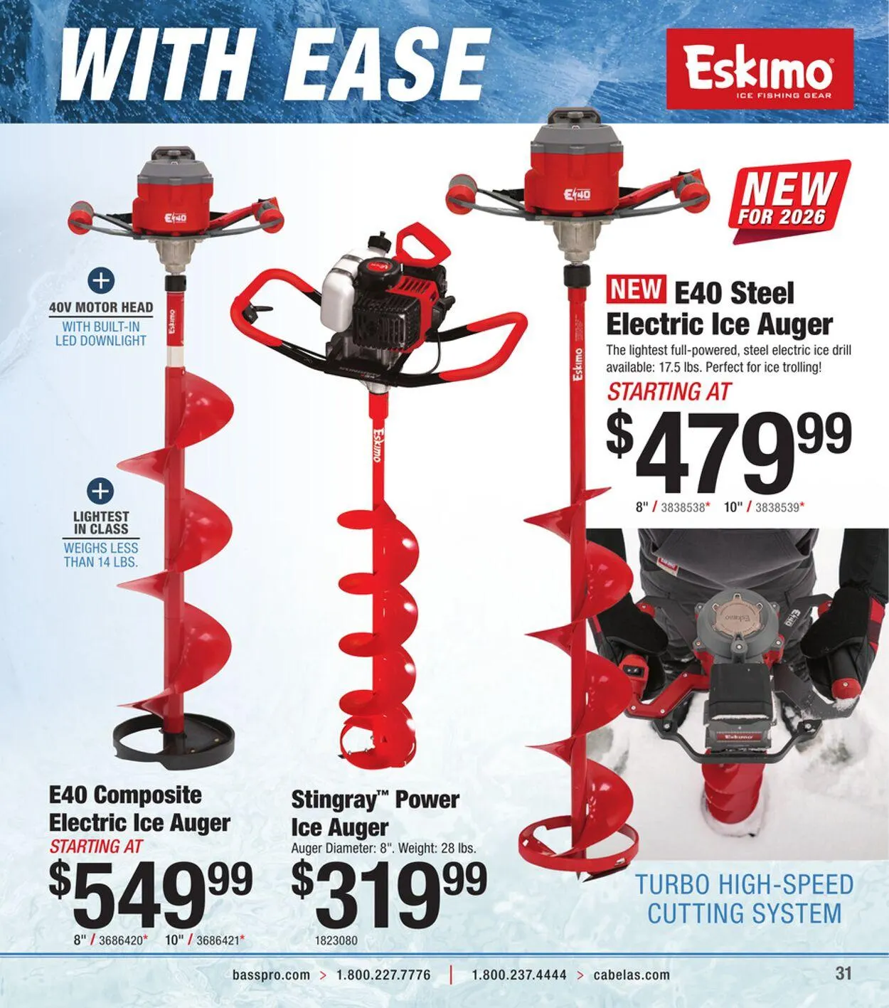 Weekly promotion Cabela's Current weekly ad spanning from November 30 to December 14 2025 - Page 31 for Catalogue 365