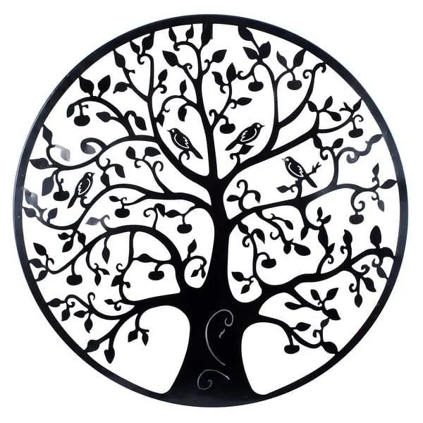 Southern Patio Tree of Life Metal Outdoor Wall Art