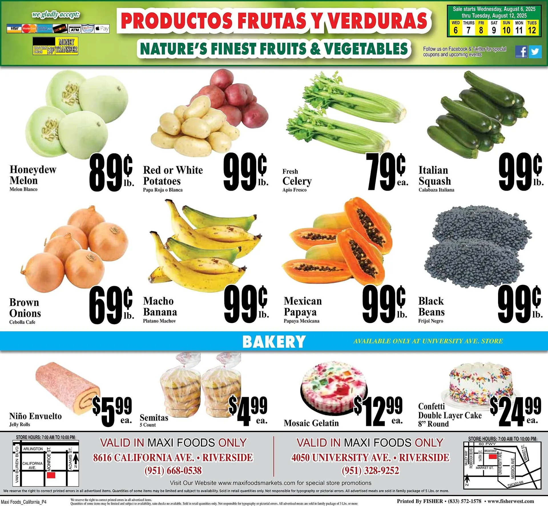 Weekly ad Maxi Foods Weekly Ad from August 8 to August 14 2025 - Page 4