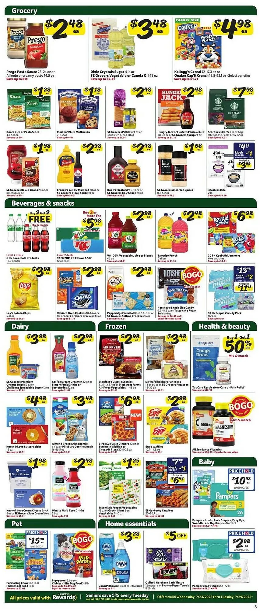 Weekly ad Harveys Supermarkets Weekly Ad from July 23 to July 29 2025 - Page 5