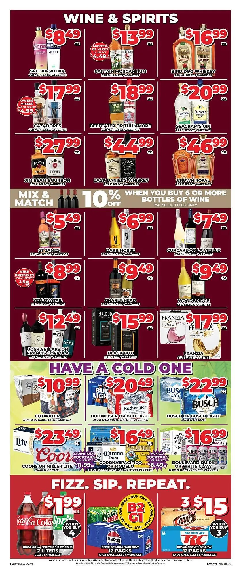 Weekly ad Price Cutter weekly ad from March 4 to March 10 2026 - Page 9