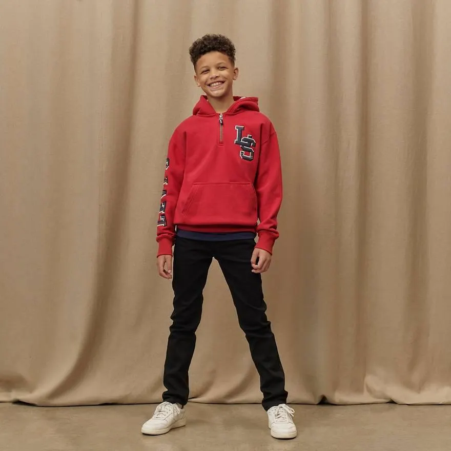 Plush Full-zip Hoodie Little Boys 4-7x