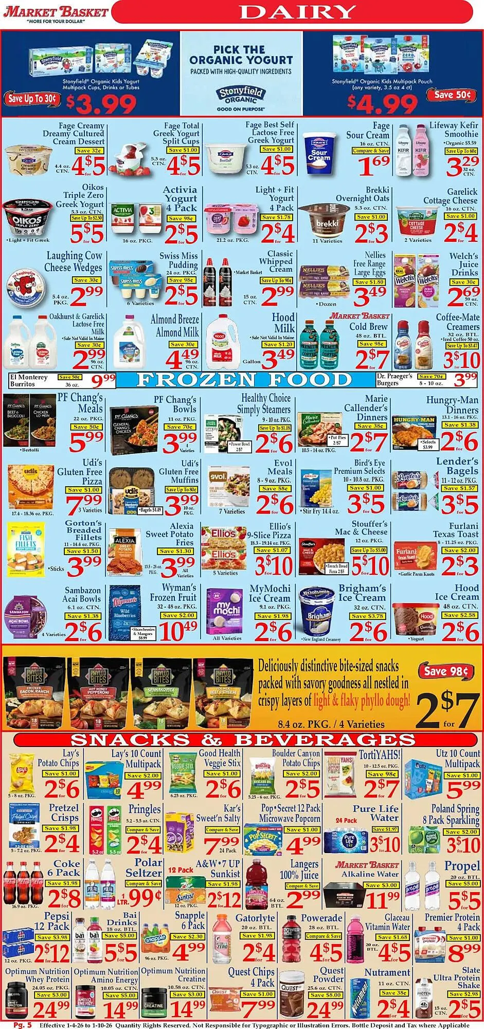 Weekly ad Market Basket weekly ad from January 4 to January 10 2026 - Page 5