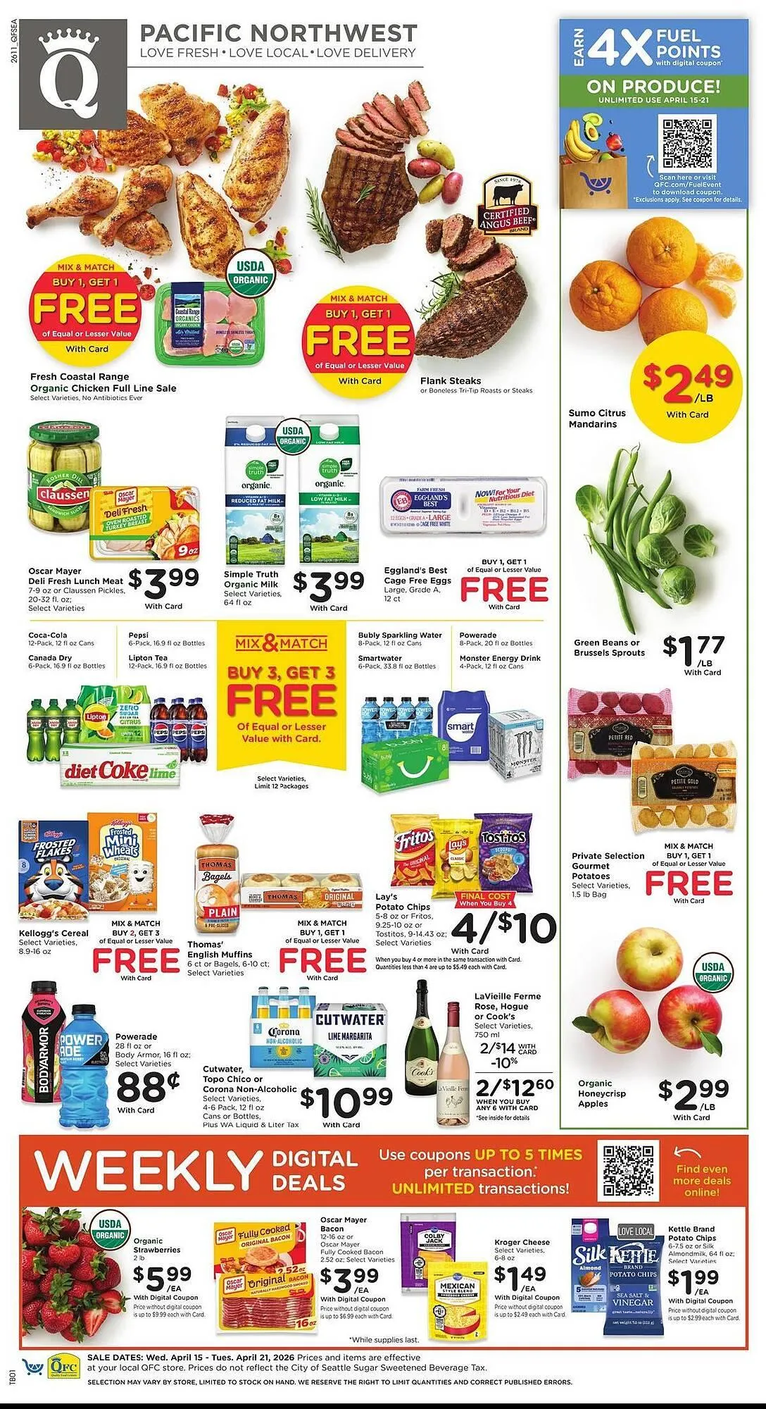 Weekly ad QFC weekly ad from April 15 to April 21 2026 - Page 1