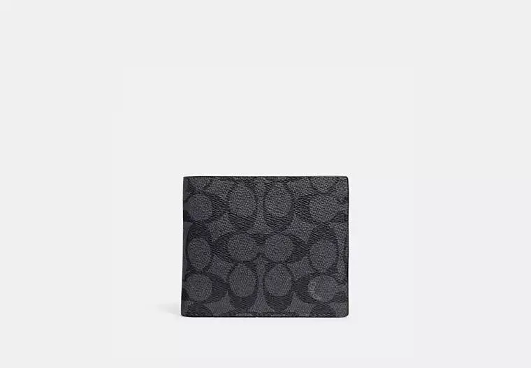 3-In-1 Wallet In Signature Canvas