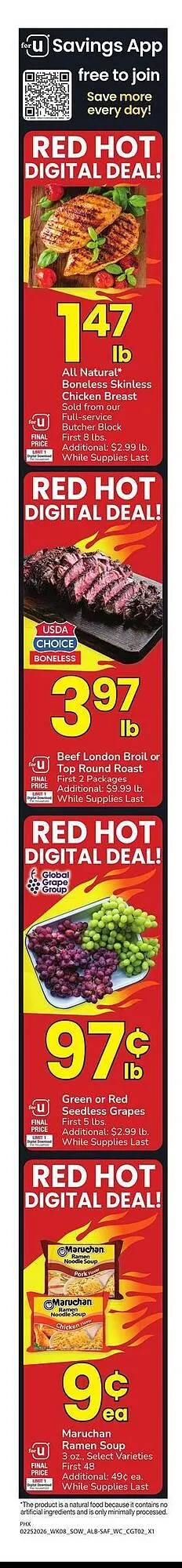 Weekly ad Safeway weekly ad from February 25 to March 3 2026 - Page 1