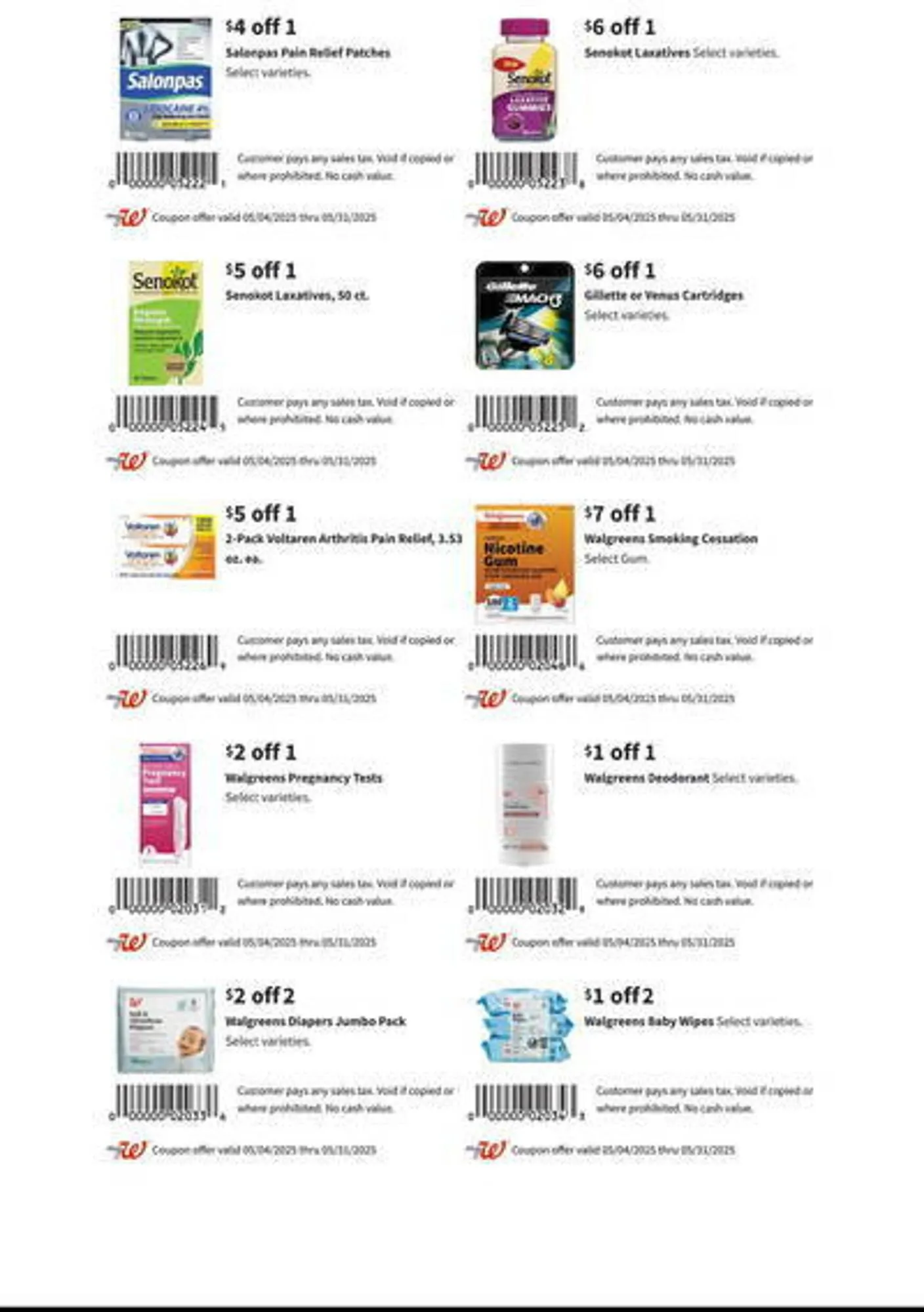 Weekly ad Walgreens Weekly Ad from May 4 to May 31 2025 - Page 7
