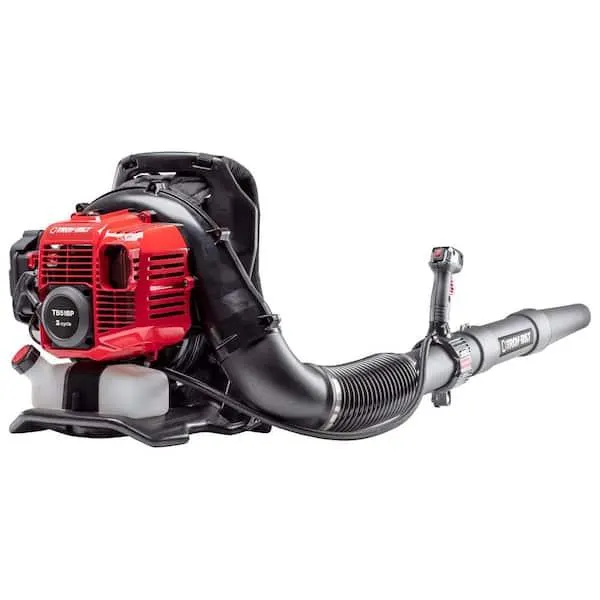 220 MPH 600 CFM 51 cc Full Crank 2-Cycle Gas Backpack Leaf Blower with Tube Mounted Controls