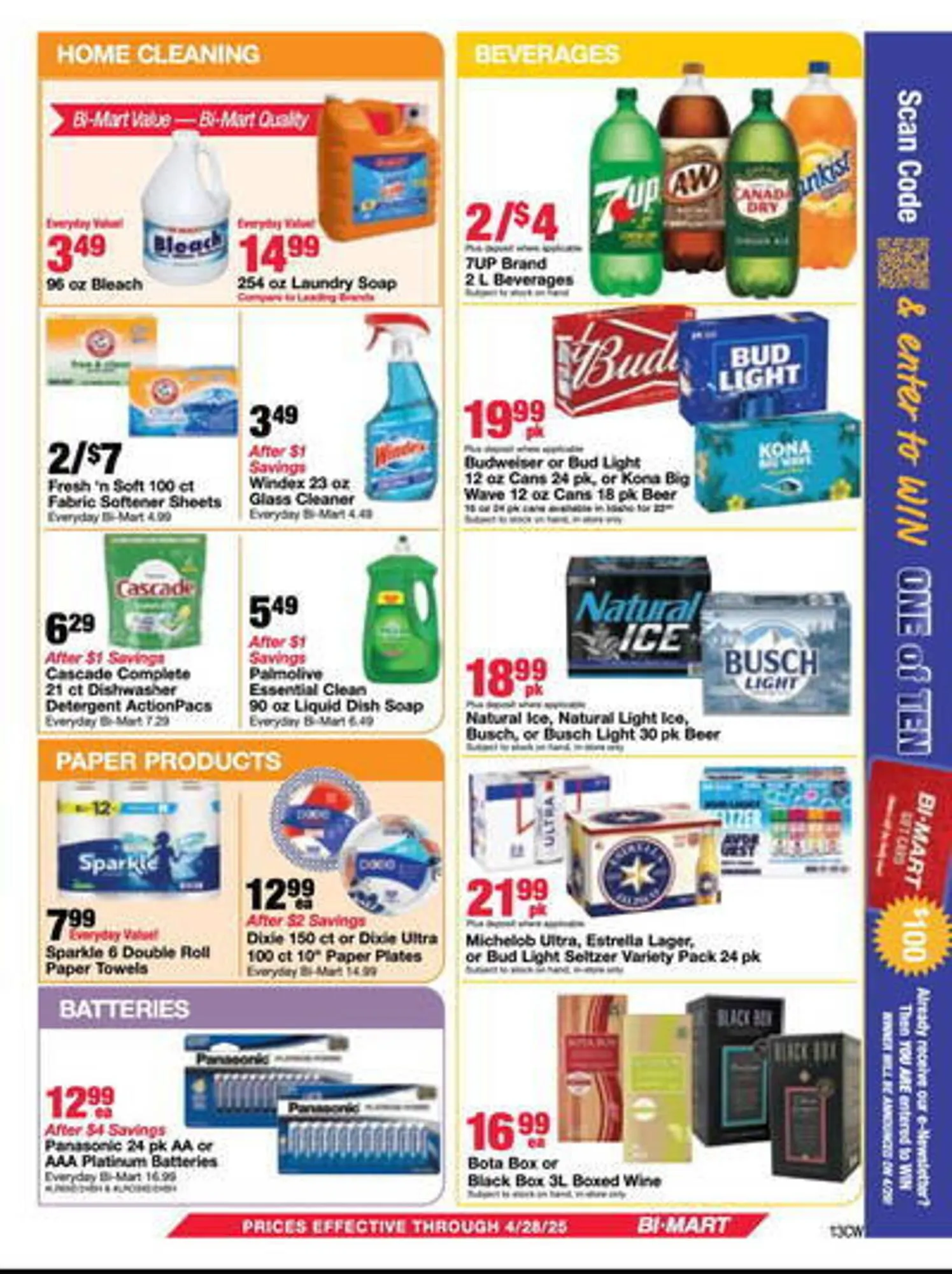 Weekly ad Bi-Mart Weekly Ad from April 15 to April 28 2025 - Page 14