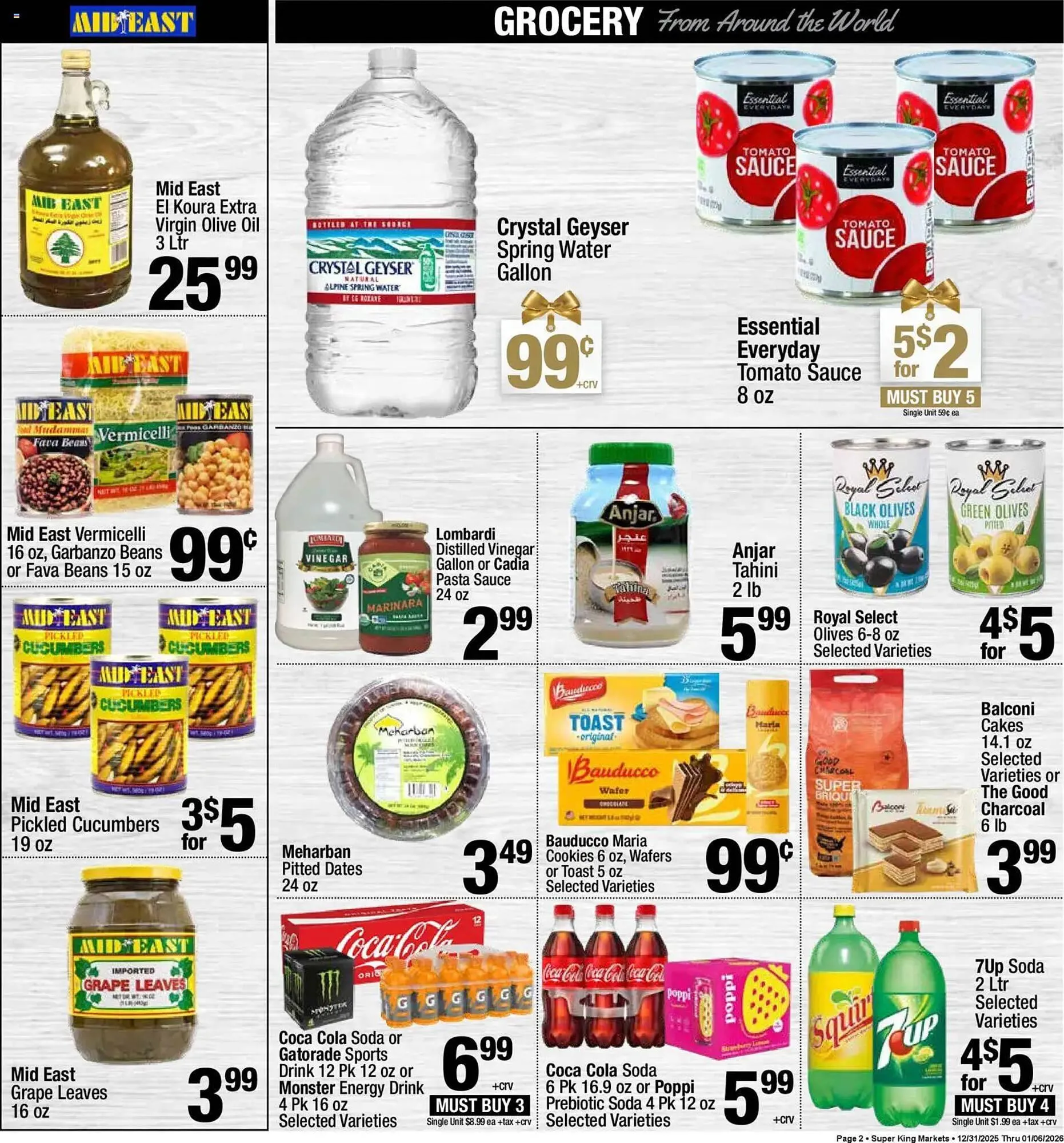 Weekly ad Super King Markets weekly ad from December 31 to January 6 2026 - Page 2
