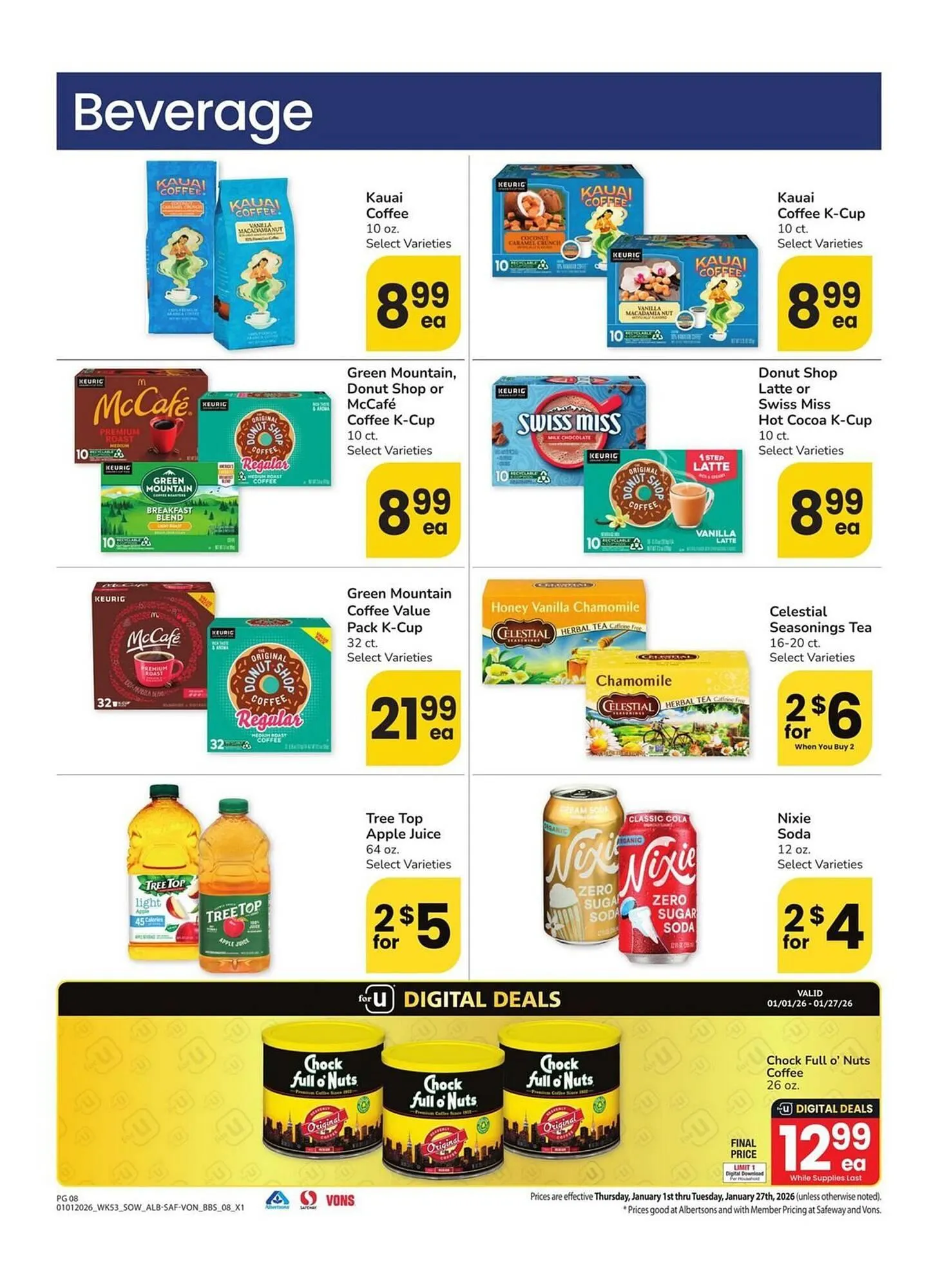 Weekly ad Albertsons weekly ad from January 1 to January 27 2026 - Page 8