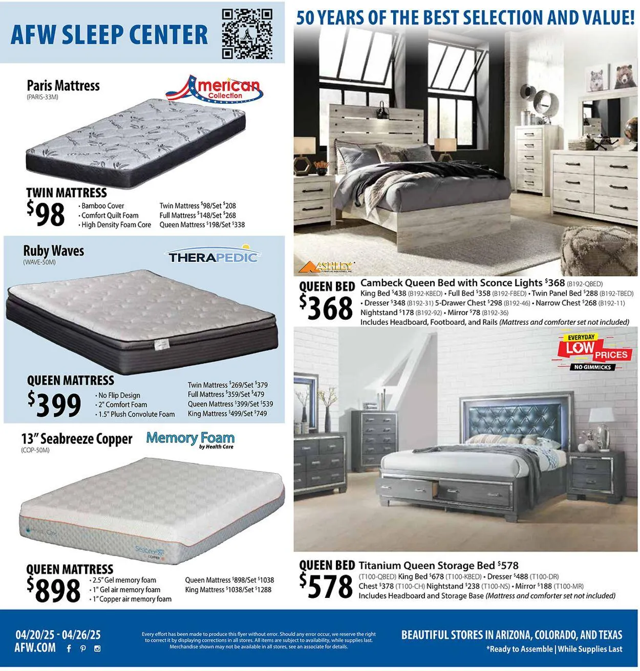 Weekly ad American Furniture Warehouse Current weekly ad from September 28 to October 12 2025 - Page 8