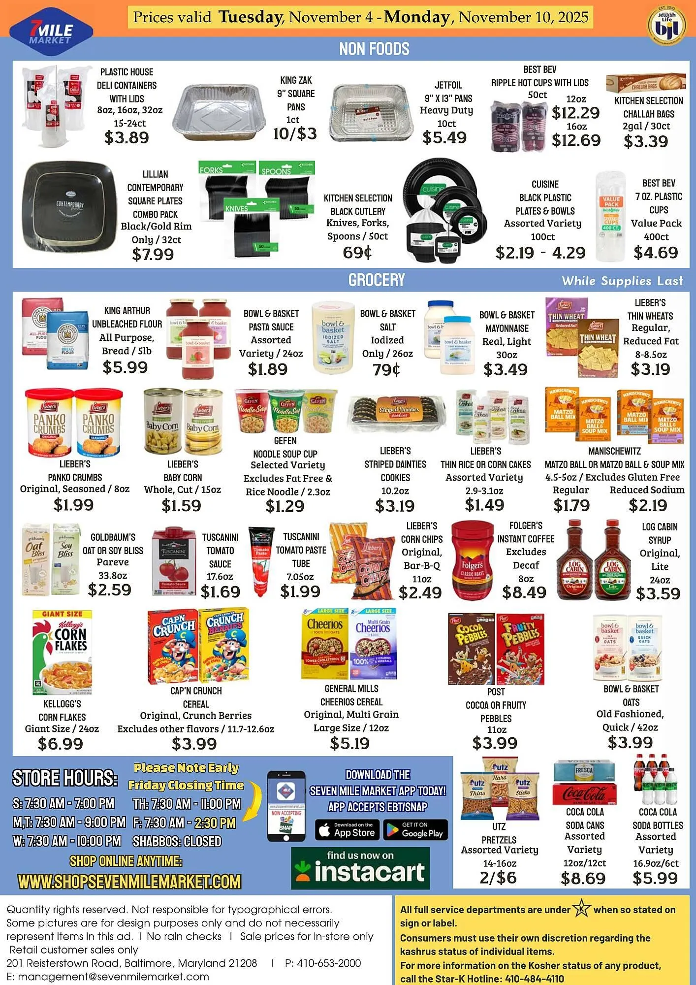 Weekly ad Seven Mile Market circular from November 4 to November 10 2025 - Page 2