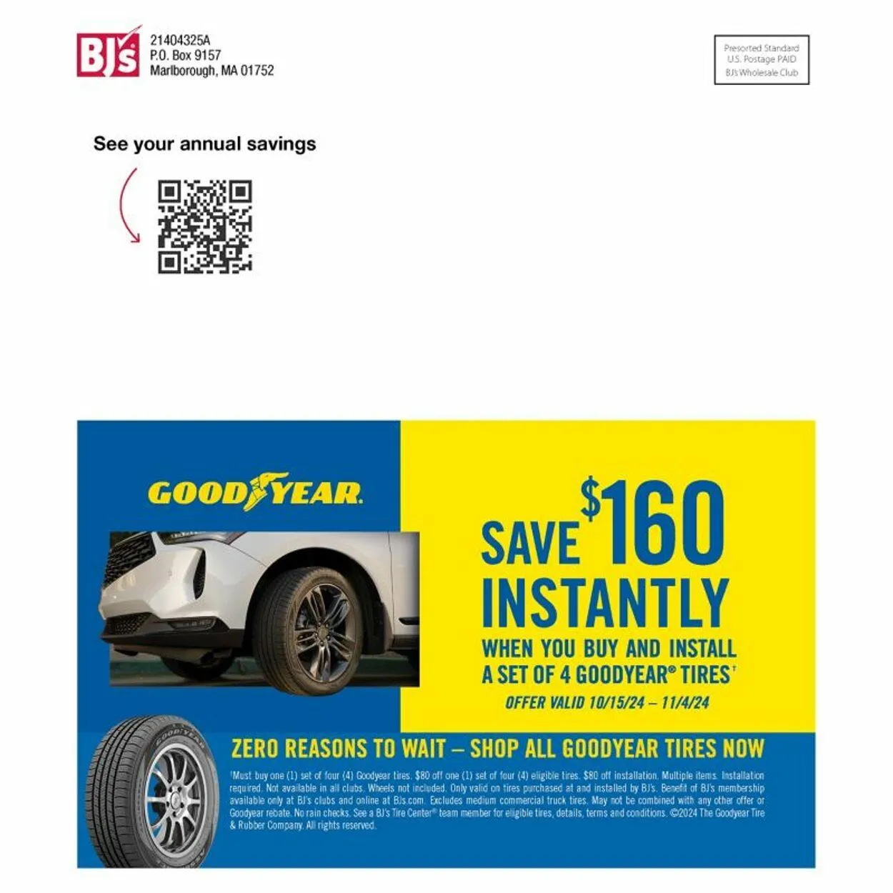 Weekly ad BJ's from October 15 to November 17 2024 - Page 44