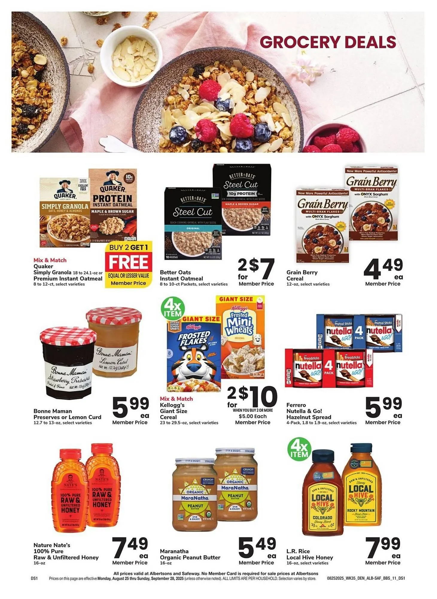 Weekly ad Albertsons Weekly Ad from August 25 to September 28 2025 - Page 11